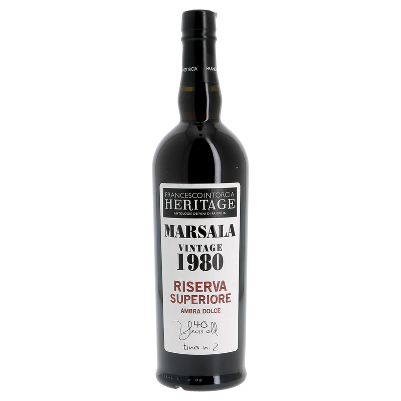 Marsala Riserva Superiore 1980 ambra dolce