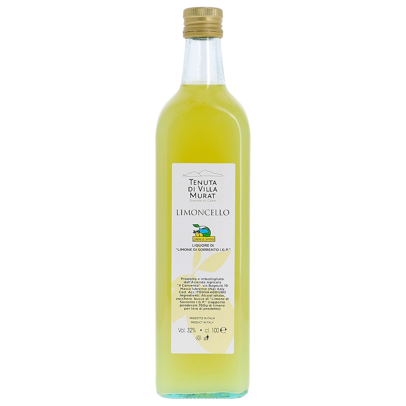 Limoncello aux citrons d'Amalfi IGP 1lit.