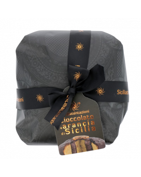 Panettone chocolat orange de Sicile 1 kg