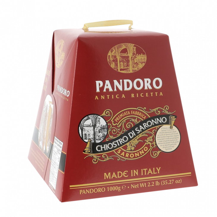 Pandoro traditionnel Lazzaroni 1 kg