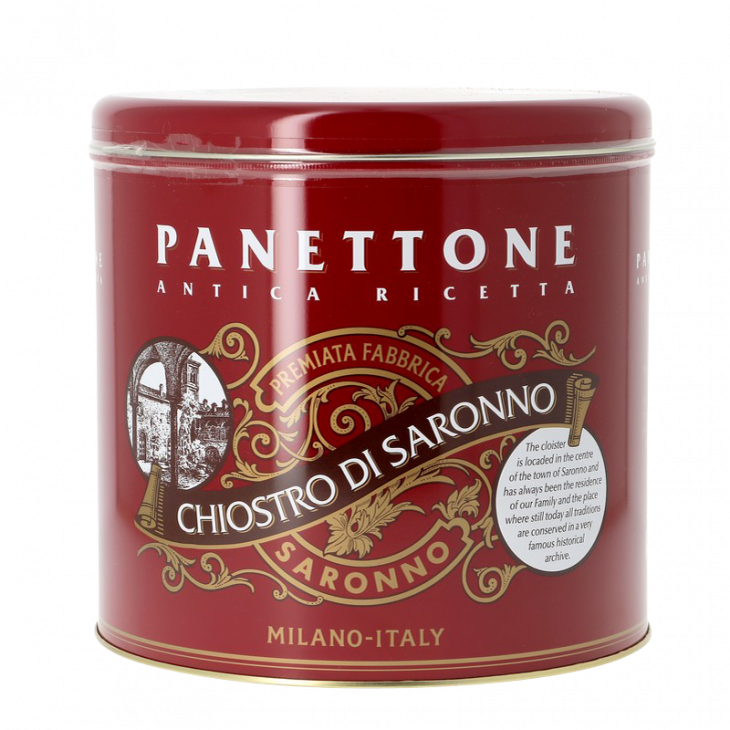 Panettone Lazzaroni boite métal collector 1 kg