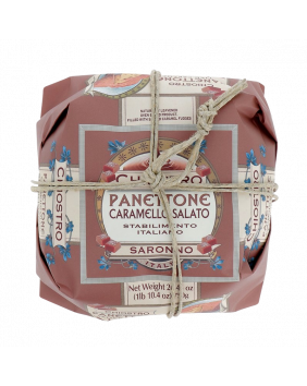 Panettone au caramel salé